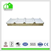 Metall Rock Wool Sandwich Takpanel