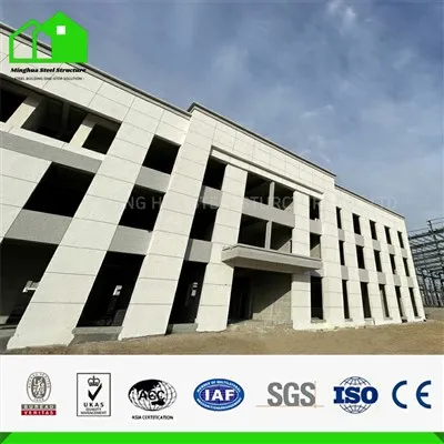 Kontorsbyggnad i tre våningar i stålram